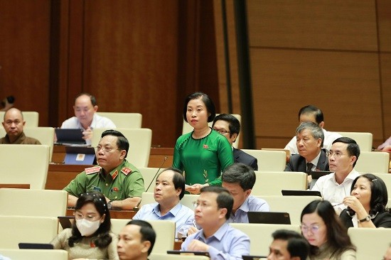 Đại biểu Quốc hội thành phố Hà Nội chất vấn tại hội trường về lĩnh vực Tài chính và Ngân hàng