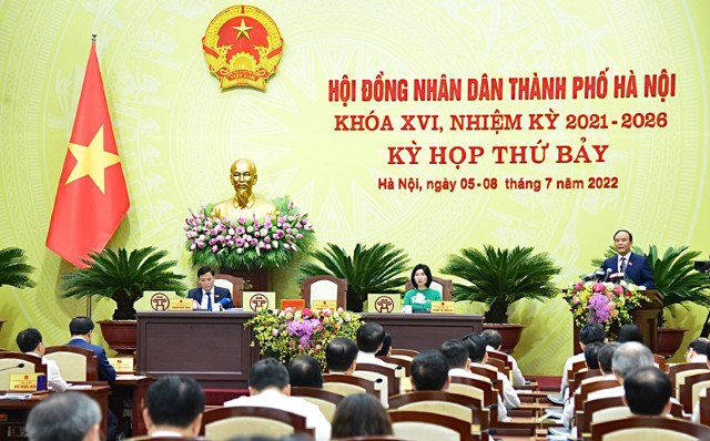 Khai mạc kỳ họp thứ bảy, HĐND thành phố Hà Nội khóa XVI 