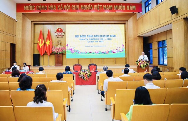 HĐND quận Ba Đình: Nâng cao chất lượng hoạt động, phát huy hiệu lực, hiệu quả của cơ quan dân cử