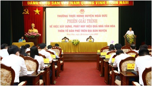 HĐND huyện Hoài Đức: Chủ động triển khai Đề án số 15-ĐA/TU của Thành ủy  