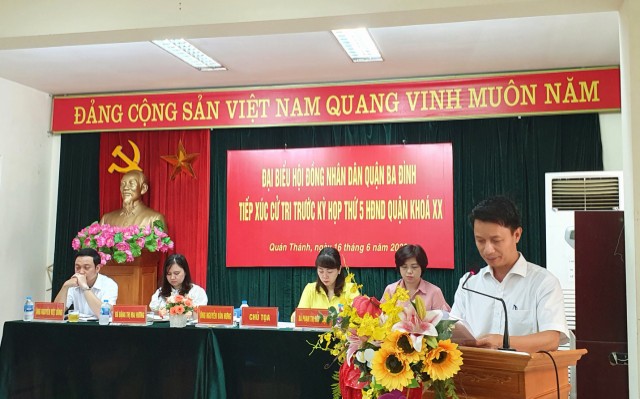 Triển khai tốt mô hình chính quyền đô thị tại quận Ba Đình