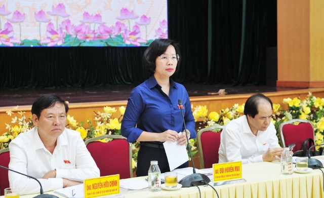 Đại biểu Quốc hội thành phố Hà Nội tiếp xúc cử tri quận Hoàn Kiếm