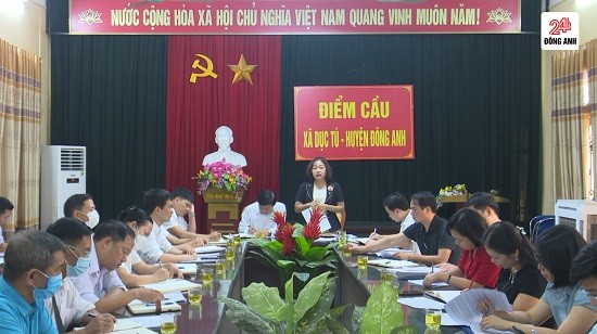 Huyện Đông Anh: Ban Kinh tế- Xã hội HĐND huyện giám sát việc thực hiện "5 có - 3 không” tại xã Dục Tú