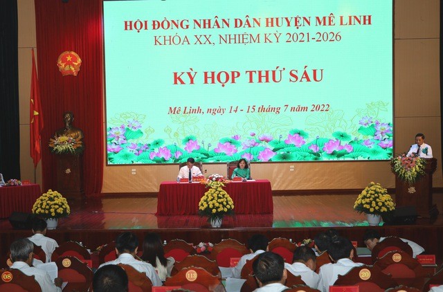 Huyện Mê Linh: 5 nhóm giải pháp nâng cao hiệu lực, hiệu quả hoạt động HĐND