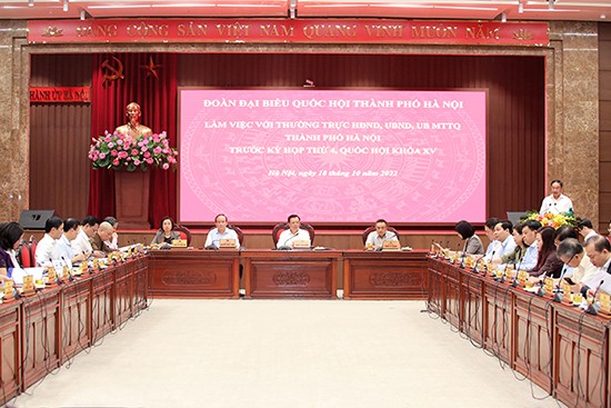 Thực hiện tốt Quy chế phối hợp giữa Đoàn ĐBQH với HĐND, UBND, Ủy ban Mặt trận Tổ quốc Việt Nam thành phố 