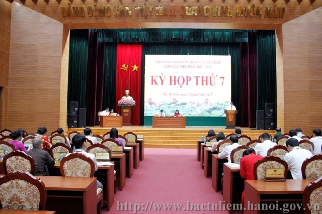 Hoạt động của HĐND quận Bắc Từ Liêm 9 tháng đầu năm 2022 