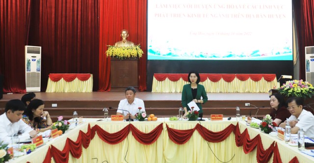 Gỡ khó để huyện Ứng Hòa đạt mục tiêu tăng trưởng