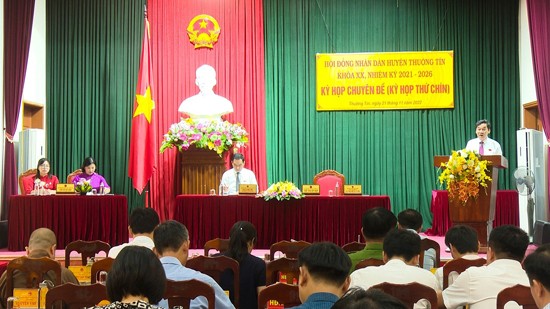 HĐND huyện Thường Tín tổ chức Kỳ họp thứ 9 