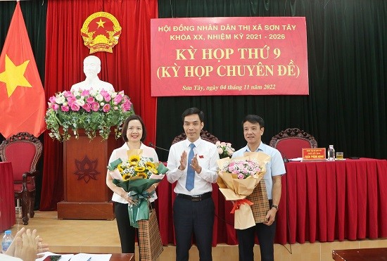 Kỳ họp thứ 9 HĐND thị xã Sơn Tây khóa XX, nhiệm kỳ 2021 - 2026 