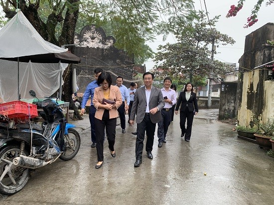 Khảo sát thực hiện các công trình tu bổ di tích, nâng cấp hệ thống y tế tại huyện Phú Xuyên