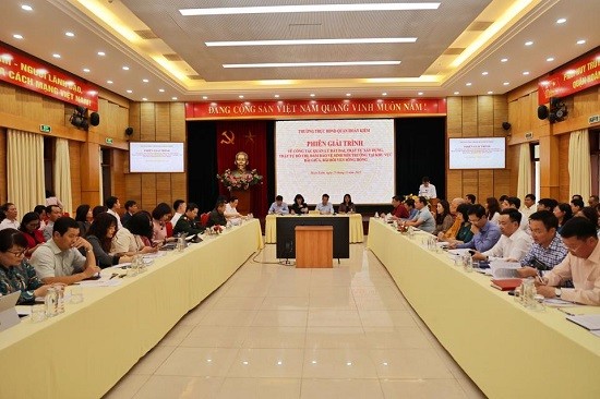 HĐND quận Hoàn Kiếm tổ chức phiên giải trình về quản lý đất đai, TTĐT khu vực bãi bồi ven sông Hồng