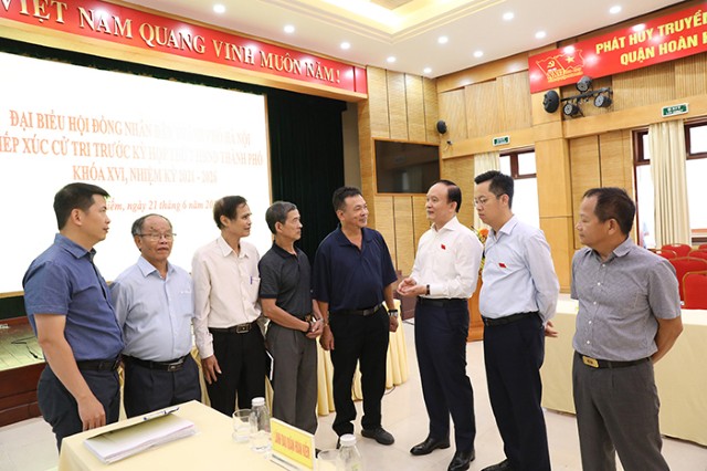 Nhiều kiến nghị của cử tri gửi đến kỳ họp thứ mười, HĐND thành phố Hà Nội khóa XVI