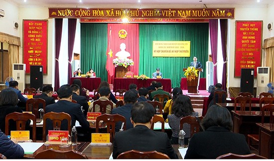 HĐND huyện Thường Tín khoá XX tổ chức Kỳ họp thứ 10 