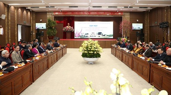 Gặp mặt các đồng chí nguyên lãnh đạo Thành phố qua các thời kỳ