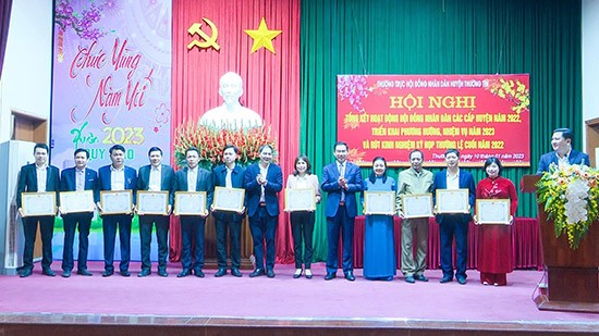 Hội đồng nhân dân huyện Thường Tín triển khai nhiệm vụ năm 2023