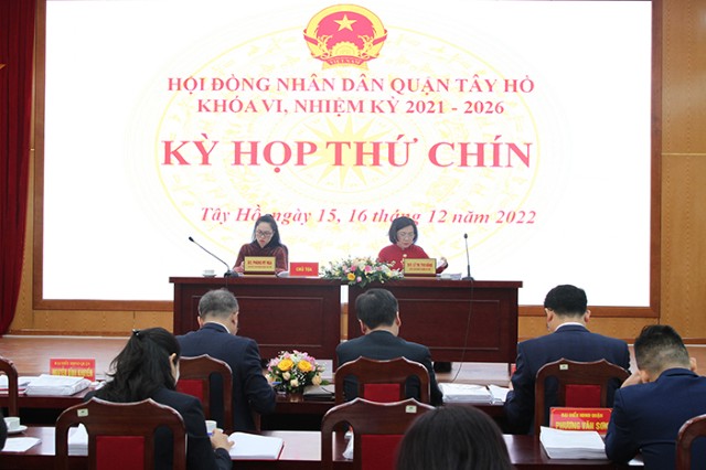 Tây Hồ: Giám sát thường xuyên tình hình thực hiện kế hoạch đầu tư công trên địa bàn bàn quận năm 2023