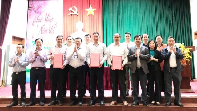 Thường trực HĐND - UBND - Ủy ban MTTQ huyện Thường Tín ký kết quy chế phối hợp giai đoạn 2021-2026