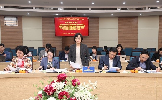 Giám sát việc thực hiện chính sách phát triển nông nghiệp, nông thôn tại huyện Gia Lâm 