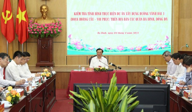 Tạo điều kiện cao nhất, tốt nhất trong khung khổ, thẩm quyền để thực hiện dự án đường Vành đai 1