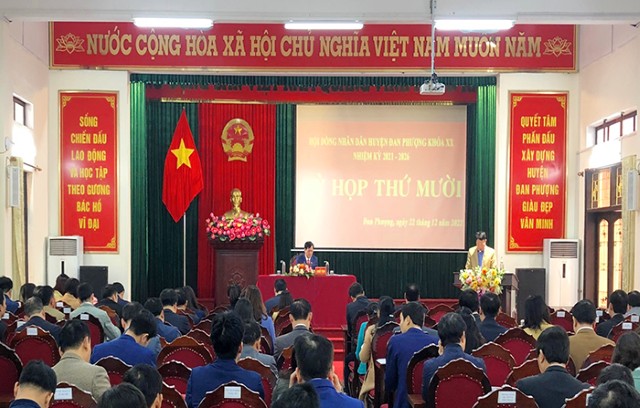 Hội đồng nhân dân huyện Đan Phượng: Chú trọng nâng cao hiệu quả hoạt động 