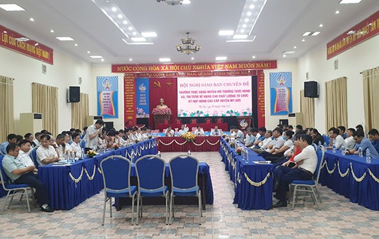 HĐND huyện Mỹ Đức giao ban chuyên đề về nâng cao chất lượng kỳ họp HĐND