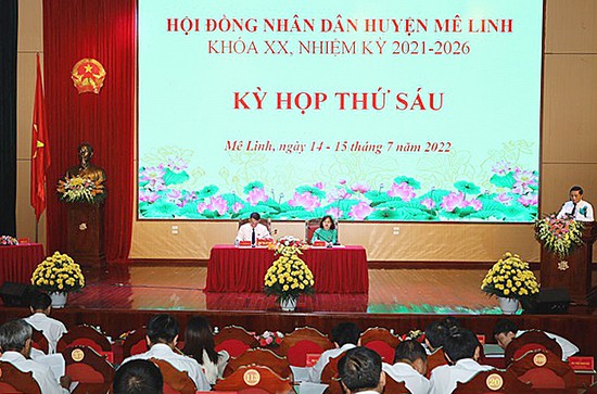HĐND huyện Mê Linh quyết định các nội dung đảm bảo thiết thực, khả thi