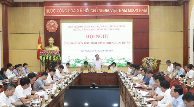 Tập trung cao độ để hoàn thành Dự án đường Vành đai 4 - Vùng Thủ đô Hà Nội 