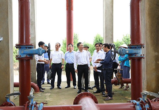 Ban Đô thị HĐND Thành phố giám sát tình hình cung cấp nước sạch tại huyện Thường Tín