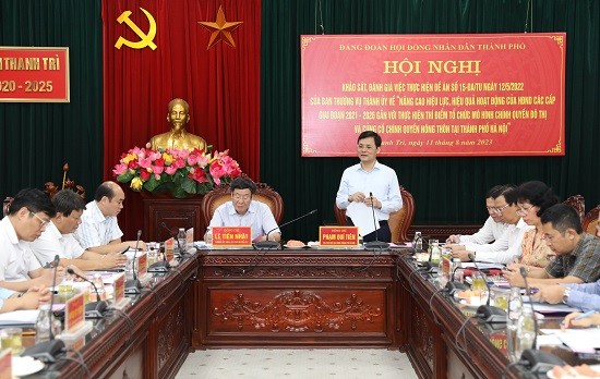 Nâng cao vai trò, chức trách của đại biểu Hội đồng nhân dân