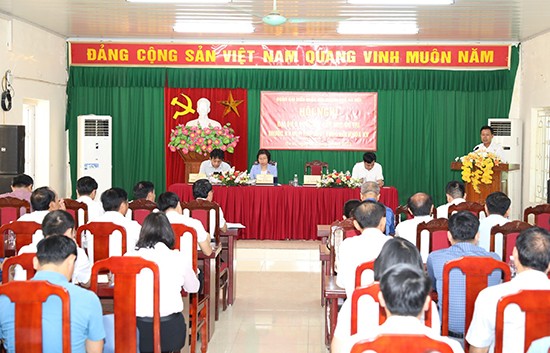Đại biểu Quốc hội thành phố Hà Nội tiếp xúc cử tri huyện Ba Vì