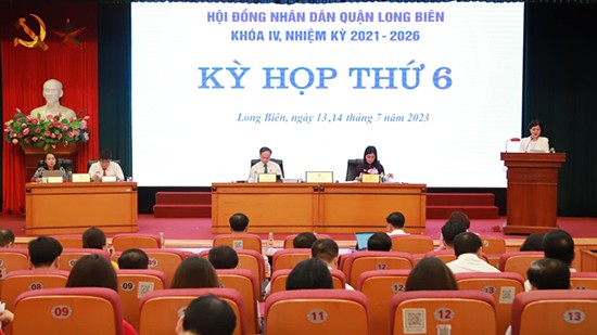 HĐND quận Long Biên: Phát huy vai trò cơ quan quyền lực Nhà nước ở địa phương 
