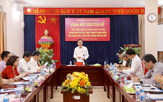 Ban Quản lý Đầu tư xây dựng công trình giao thông Thành phố triển khai tốt các dự án trọng điểm 