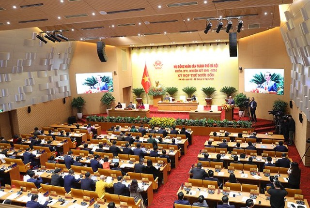 Khai mạc trọng thể kỳ họp thứ mười bốn, HĐND thành phố Hà Nội khóa XVI