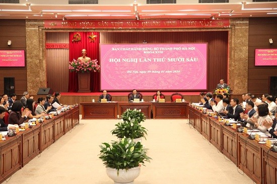 Hội nghị lần thứ mười sáu Ban Chấp hành Đảng bộ thành phố Hà Nội