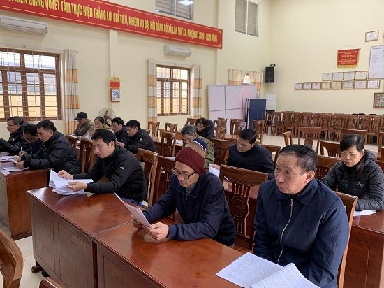 Xã Hiền Giang (Thường Tín) triển khai Nghị quyết của HĐND thành phố Hà Nội về chính sách bảo hiểm y tế