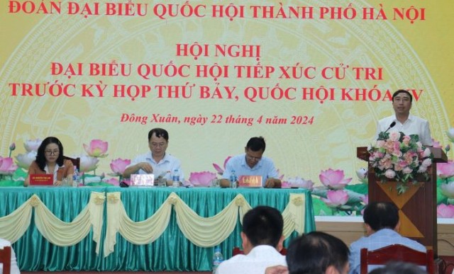 Thông báo hoãn tiếp xúc cử tri của đơn vị bầu cử số 3