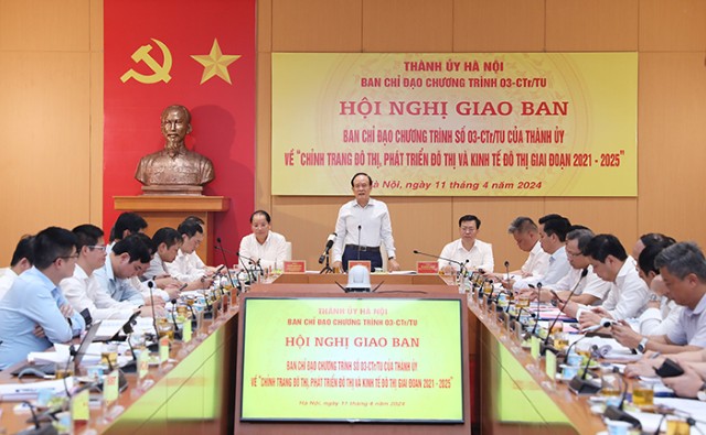 Tập trung xây dựng các cơ chế, chính sách phát triển đô thị theo hướng xanh, thông minh, bền vững 