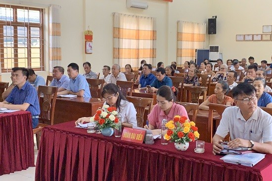 HĐND xã Hiền Giang tiếp xúc cử tri trước kỳ họp thứ 11