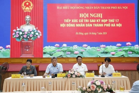 Cử tri quận Hà Đông kiến nghị nhiều nội dung liên quan đến đời sống dân sinh