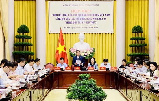 Công bố Lệnh của Chủ tịch nước về Luật Thủ đô