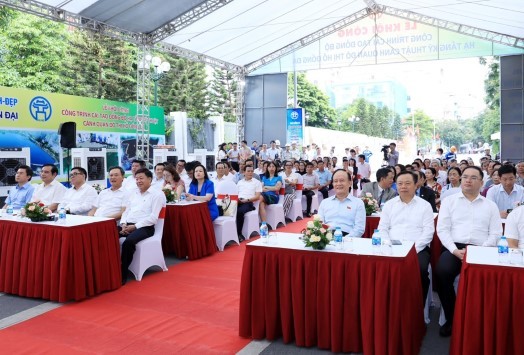 Khởi công công trình cải tạo cảnh quan đô thị hồ Đống Đa