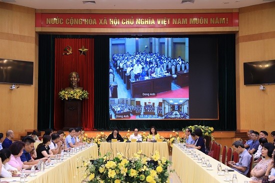 Đại biểu Quốc hội thành phố Hà Nội tiếp xúc tri quận Hoàn Kiếm, Long Biên và huyện Đông Anh