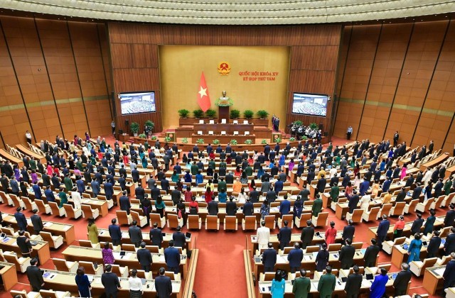 Khai mạc trọng thể kỳ họp thứ tám, Quốc hội khóa XV