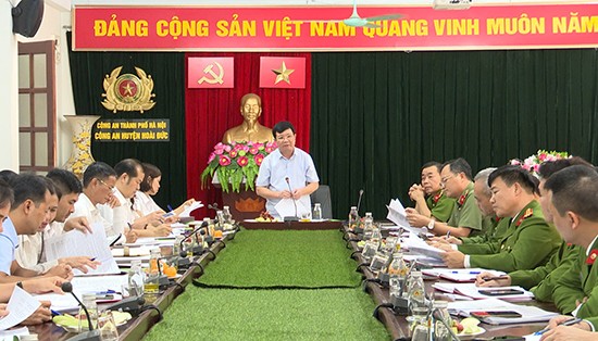 Hoài Đức: Giám sát việc xử phạt vi phạm hành chính trong lĩnh vực an ninh trật tự