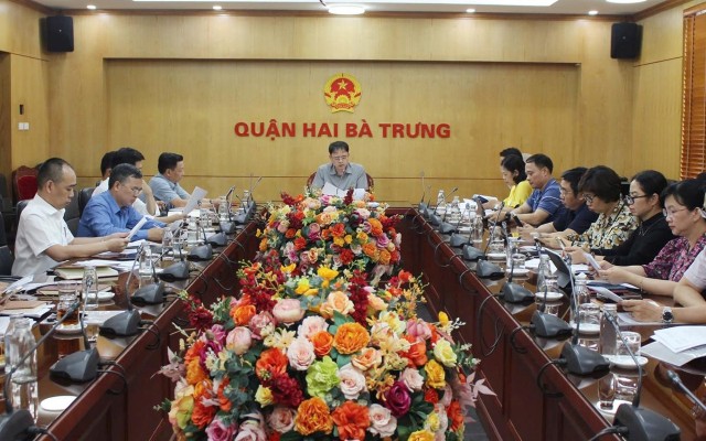 Quận Hai Bà Trưng triển khai lấy ý kiến nhân dân về phương án sắp xếp đơn vị hành chính cấp phường