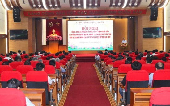 Huyện Gia Lâm: Triển khai đúng kế hoạch, đủ quy trình trong lấy ý kiến nhân dân