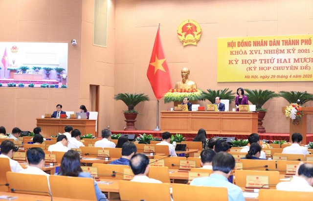 HĐND thành phố Hà Nội thông qua 20 nghị quyết quan trọng tại Kỳ họp thứ 22