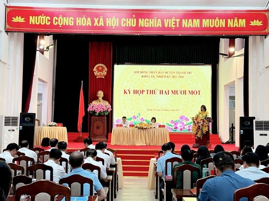HĐND huyện Thanh Trì họp về chủ trương sắp xếp đơn vị hành chính