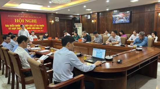 Đại biểu Quốc hội thành phố Hà Nội tiếp xúc cử tri 4 huyện phía Nam Thủ đô