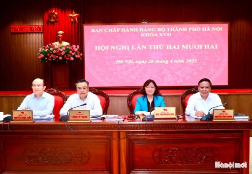 Thành ủy Hà Nội kiện toàn nhân sự 3 tiểu ban chuẩn bị phục vụ Đại hội